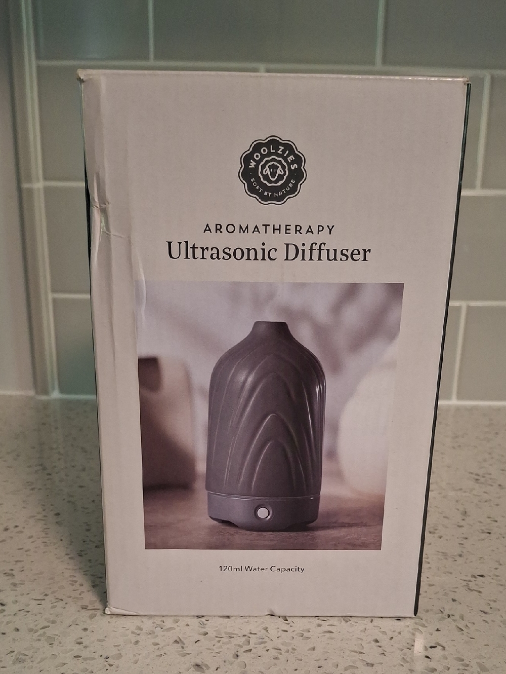 WOOLZIES Aromatherapy Ultrasonic Diffuser in Grey